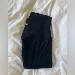 Lululemon Align 25” Ribbed Black